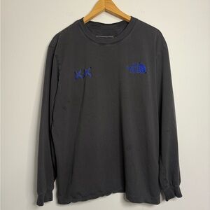 Kaws x The North Face Men's Black Long Sleeve Shirt large